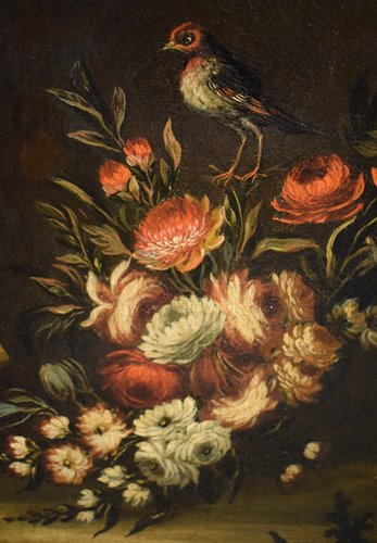 Natura Morta di Fiori con Paesaggio (1)